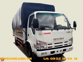 mẫu thùng mui bạt xe tải Isuzu Vĩnh Phát NK650L