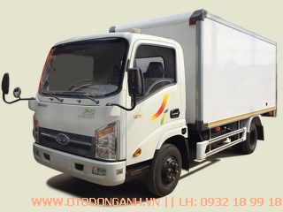 Xe tải Veam VT350 - 3T49 Thùng Kín Bảo Ôn