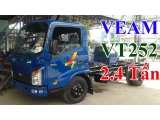 Xe tải VEAM: Veam VT252-1 2.4 tấn vào thành phố thùng dài 4.1 mét | Xe tải Veam 2T4 