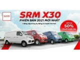Vì sao ta nên lựa chọn xe tải van SRM X30 V5 và những ưu điểm.