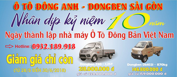 Xe tải Dongben