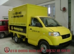 Xe Tải Suzuki pros 740kg Thùng Bảo Ôn