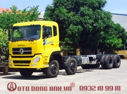 Xe Tải Dongfeng 4 Chân L315 Thùng Bạt