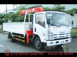 Bán xe tải cẩu Isuzu 5.5 tấn mới 100%