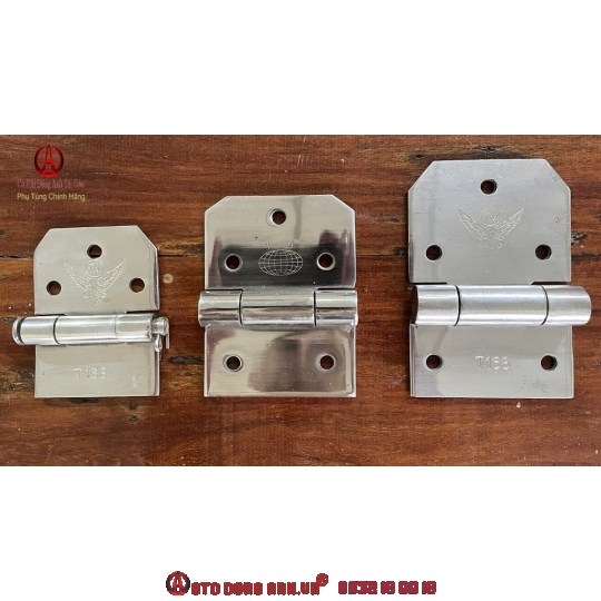 Bản lề inox bửng thùng xe tải