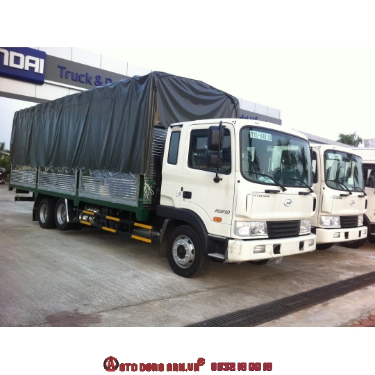 Xe Tải Hyundai HD210 Thùng Mui Bạt