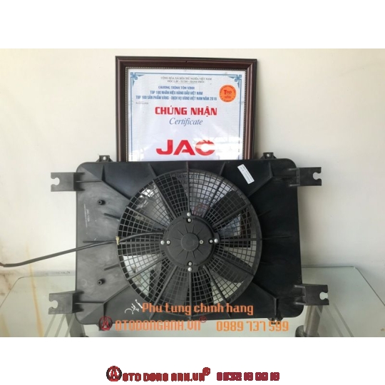 Quạt giải nhiệt xe tải Jac 1T9, 2T4, 3T5 - Jac 1030K4, Jac L240, Jac L350