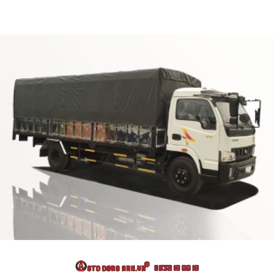 Xe Tải Veam VT490 - 4T9 Thùng Bạt Bửng Nhôm